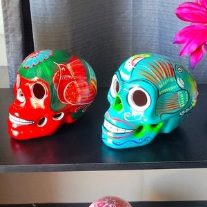 Hand painted DOD Skulls